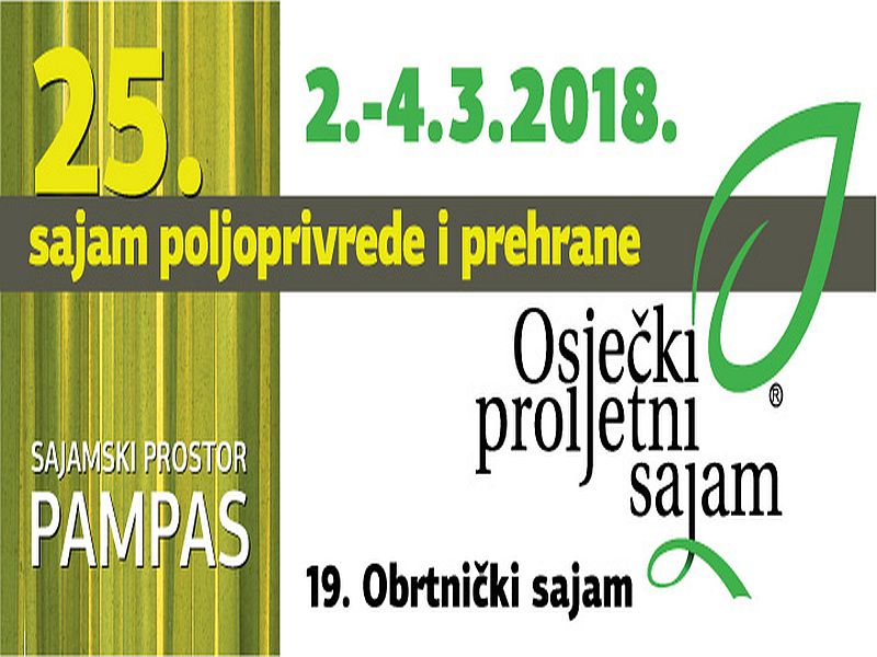 25. Osječki proljetni sajam i 19. Obrtnički sajam (02.-04.03.)